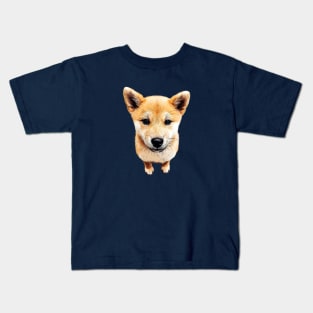 Shiba Inu Puppy Dog Cutest Pup! Kids T-Shirt